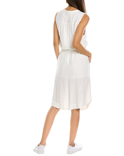 Shop Splendid Kristi Linen-blend Dress In White