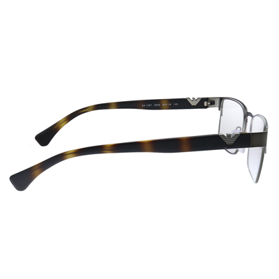 Emporio Armani Ea 1027 3003 55mm Unisex Square Eyeglasses 55mm In Grey