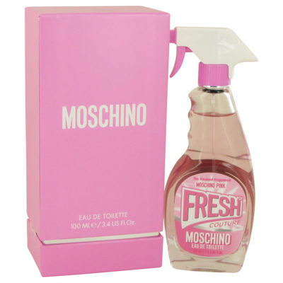 Shop Moschino 538637 3.4 oz Pink Fresh Couture Edt Spray For Women