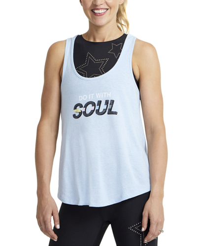 Shop Soul By Soulcycle Mantra Tank Top In Multi