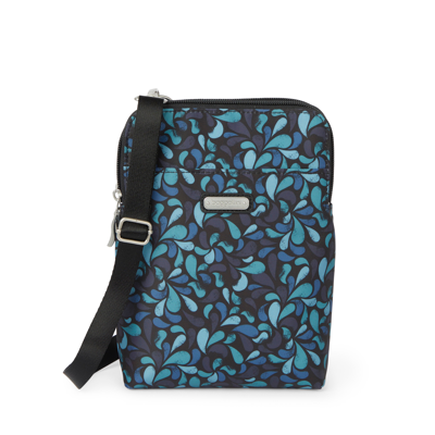 Shop Baggallini Take Two Large Rfid Bryant Crossbody In Blue