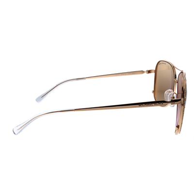 Shop Michael Kors Chelsea Glam Mk 1082 1108r1 Womens Aviator Sunglasses In Beige