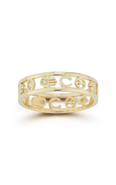 Shop Ember Fine Jewelry 14k Gold & Diamond Charm Band Ring