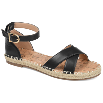 Shop Journee Collection Collection Women's Lyddia Sandal In Black