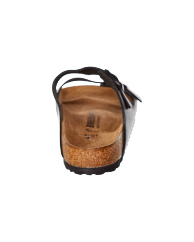 Shop Birkenstock Arizona Leather Sandal In Black