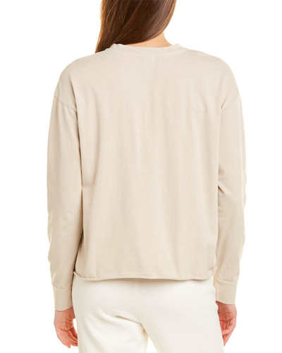 Donni. Henley V-neck Sweater In Grey