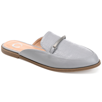 Journee Collection Rubee Mule In Grey
