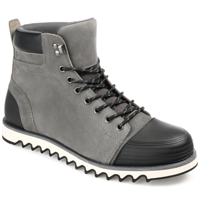 Shop Territory Altitude Cap Toe Ankle Boot In Grey