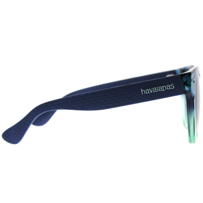 Shop Havaianas Ha Noronha/m 3uk Jf Unisex Round Sunglasses In Blue