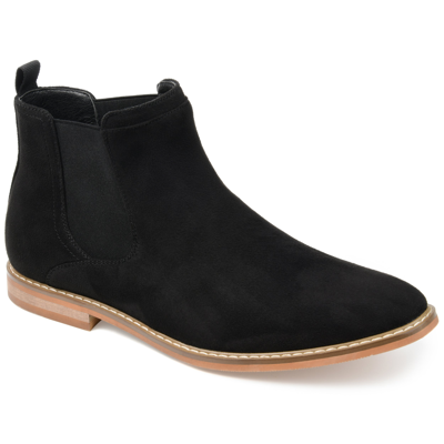 Shop Vance Co. Marshall Wide Width Chelsea Boot In Black