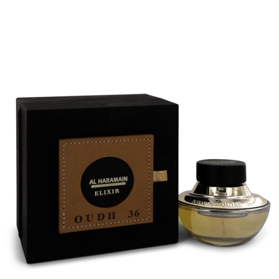 Shop Al Haramain 548557 2.5 oz Unisex Eau De Perfume Spray For Men - Oudh 36 Elixir In Pink