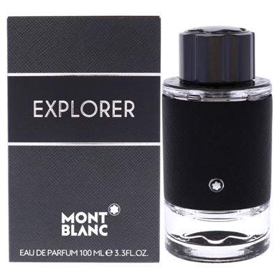 Shop Mont Blanc Explorer By  For Men - 3.3 oz Edp Spray In Black