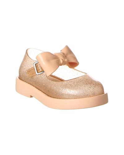 Shop Mini Melissa Blair Bb Shoe In Gold