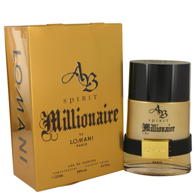 Shop Lomani 539339 6.7 oz Spirit Millionaire Edt Spray For Men In Green