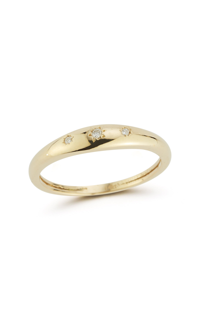 Shop Ember Fine Jewelry 14k Gold & Diamond Dome Ring In White