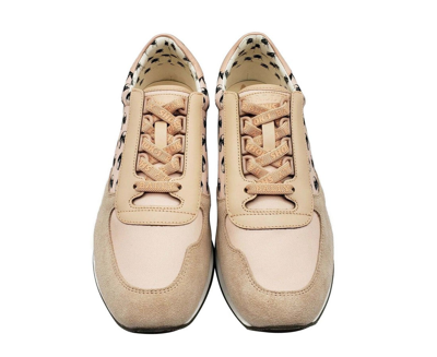 Shop Bally Men's Consumers Nylon / Leather / Suede Lace Up Sneaker In Beige