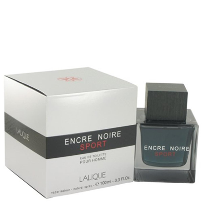 Shop Lalique 514274 Encre Noire Sport Eau De Toilette Spray, 3.3 oz In Purple