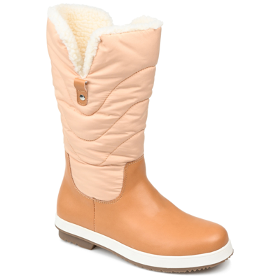 Journee Collection Collection Women's Tru Comfort Foam Pippah Boot In Beige
