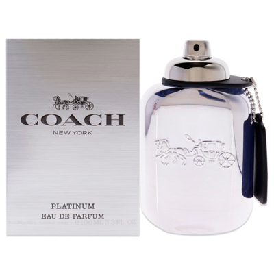 Shop Coach Platinum By  For Men - 3.3 oz Edp Spray In White