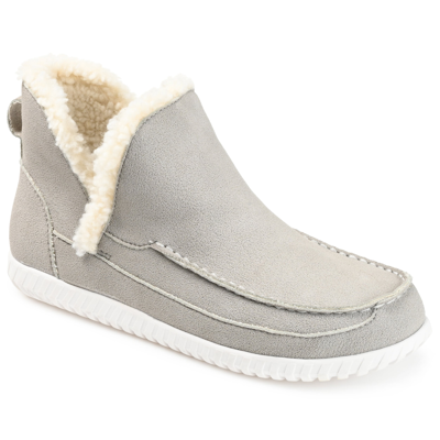 Shop Journee Collection Collection Women's Tru Comfort Foam Capreece Slipper In Grey