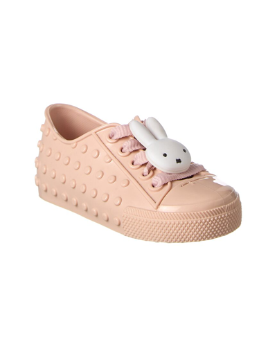Shop Mini Melissa Mini Polibolha + Miffy Bb Shoe In Pink