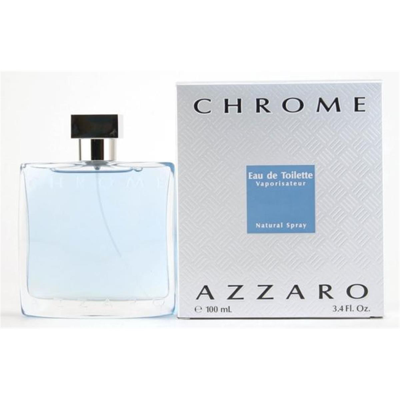 Shop Azzaro Chrome By  - Edt Spray 3.3 oz In Blue