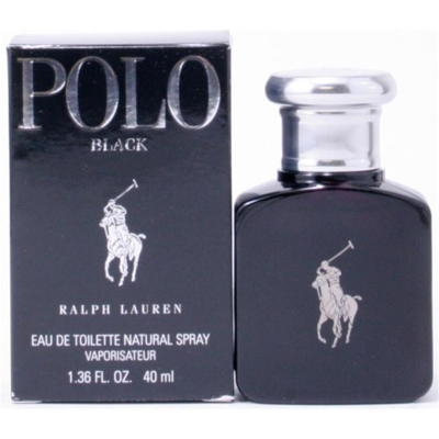 Shop Ralph Lauren Polo Black By  - Edt Spray** 1.3 oz