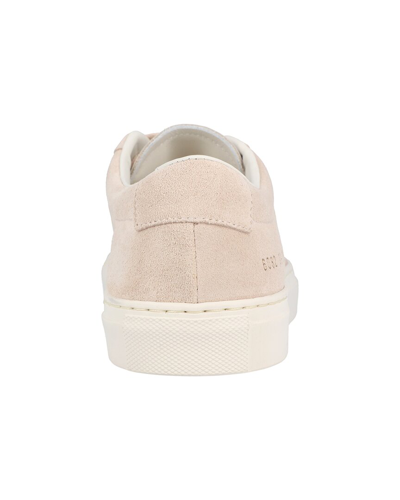 Shop Common Projects Achilles Leather Sneaker In Beige