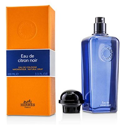 Shop Hermes 231290 3.3 oz Ladies Citron Noir Eau De Cologne Spray In Blue