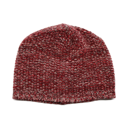 Shop Portolano Cashmere Tweeded Hat With Lurex In Red