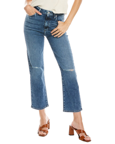 Shop Le Jean Sabine Muse Wash High-rise Modern Straight Jean In Blue