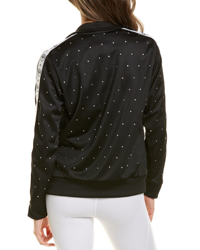 Shop Chiara Ferragni 80s Crystal Jacket In Black
