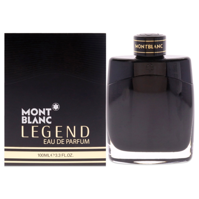 Shop Mont Blanc For Men - 3.3 oz Edp Spray In Black
