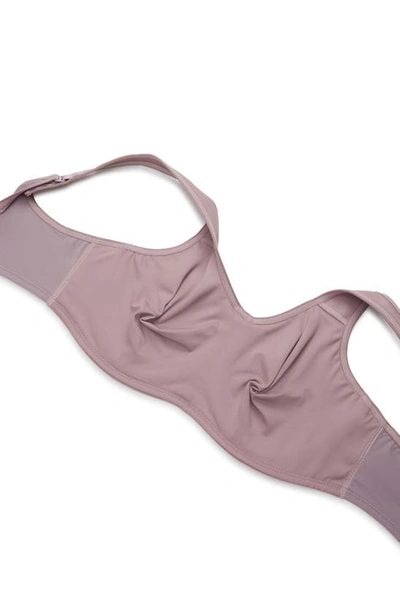 Shop Wacoal Simone Seamless Underwire Sports Bra In Toadstool