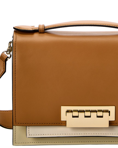 Earthette Small Accordion Shoulder Bag in Camel