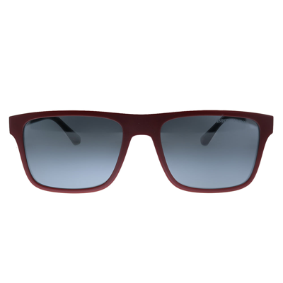 Shop Emporio Armani Ea 4115 50421w 54mm Unisex Rectangle Sunglasses In Black