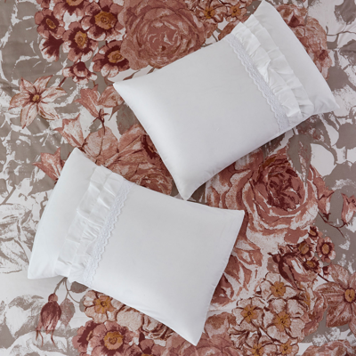 Shop Modern Threads Rose Farmhouse 8-piece Embellished Comforter Set In White
