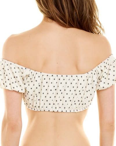 Shop Lovers & Friends Just Don't Care Bandeau Top In White