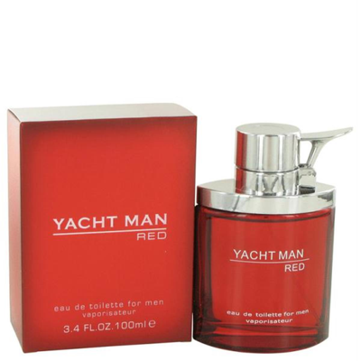 Shop Myrurgia Yacht Man Red By  Eau De Toilette Spray 3.4 oz
