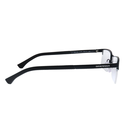 Shop Emporio Armani Ea 1041 3175 55mm Unisex Rectangle Eyeglasses 55mm In Black