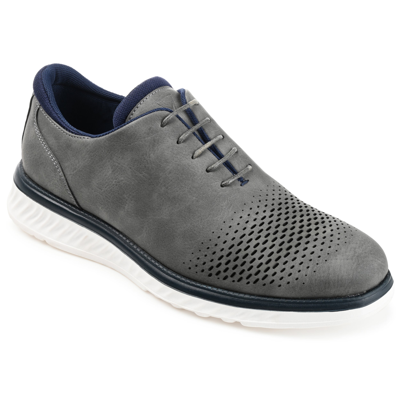 Shop Vance Co. Demar Casual Dress Shoe In Grey