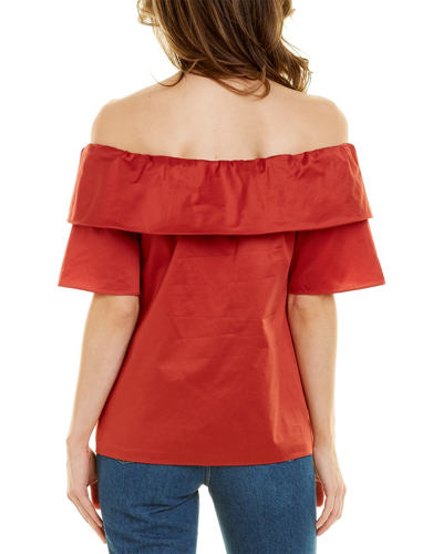 Trina Turk Sandbar Top In Red