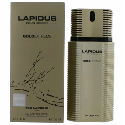 Ted Lapidus Amlgx34s Lapidus Gold Extreme 3.3 oz Eau De Toilette Spray For Men