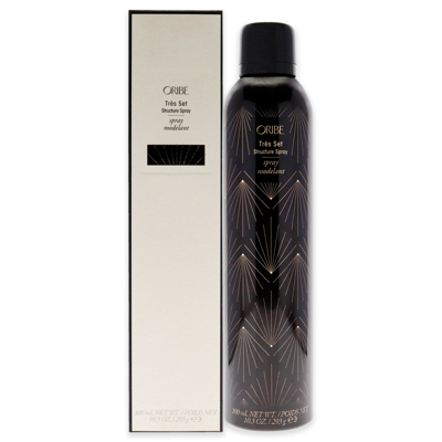 Shop Oribe Tres Set Structure Spray By  For Unisex - 10.3 oz Hair Spray In White
