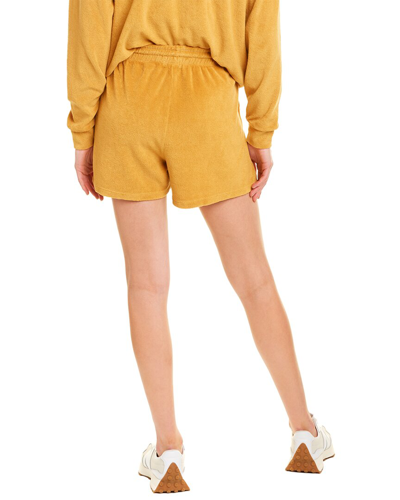 Shop Donni . The Terry Henley Short In Yellow