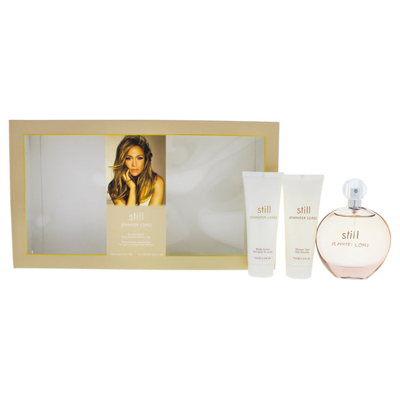 Shop Jennifer Lopez Still By  For Women - 3 Pc Gift Set 3.4oz Edp Spray, 2.5oz Body Lotion, 2.5oz Shower G In White