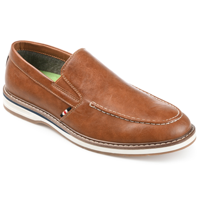 Shop Vance Co. Harrison Slip-on Casual Loafer In Brown