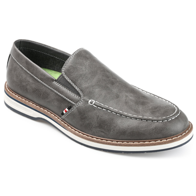 Shop Vance Co. Harrison Slip-on Casual Loafer In Grey