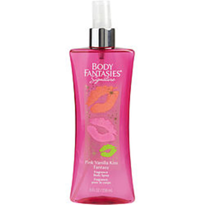 Shop Body Fantasies 305254 8 oz Womens Pink Vanilla Kiss Fantasy Body Spray