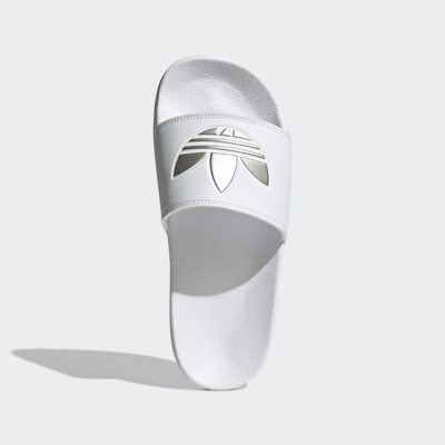 Shop Adidas Originals Women's Adidas Adilette Lite Slides In White